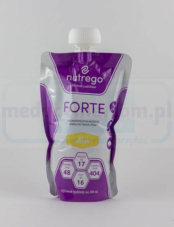 Nutrego Forte 12x200 ml Erdnuss Kalorien- und eiweißreiche Ernährung